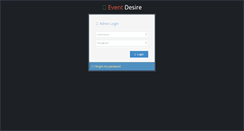 Desktop Screenshot of eventdesire.com